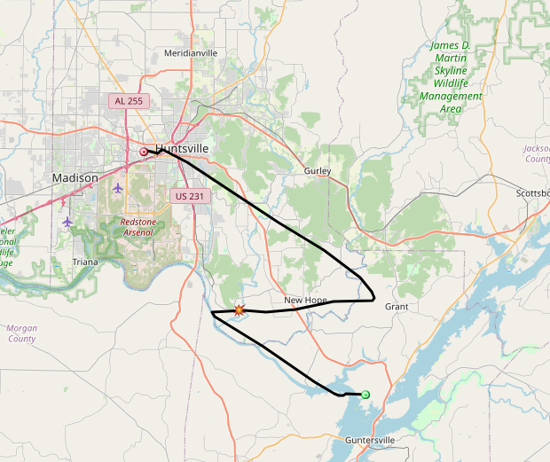 Flight prediction June 16, 2023.