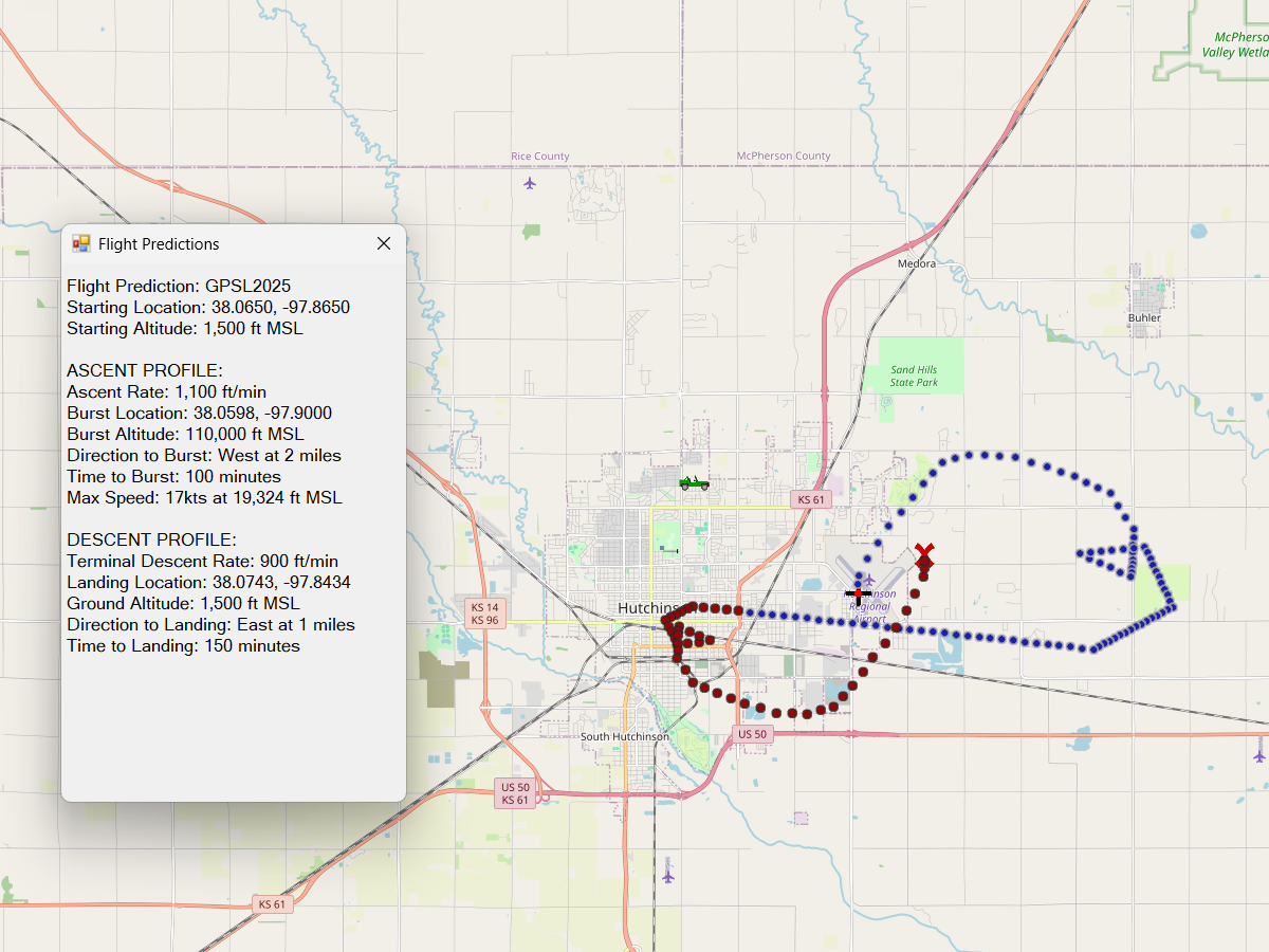 Flight prediction June 16, 2023.
