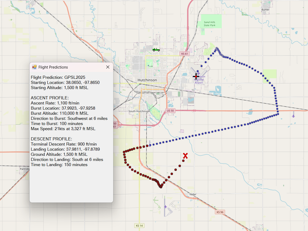 Flight prediction June 16, 2023.